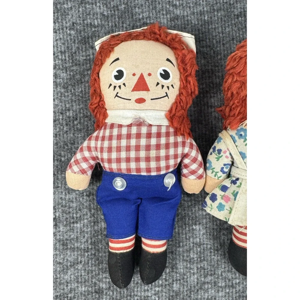 Vtg 70's Knickerbocker Raggedy Ann & Andy 8
